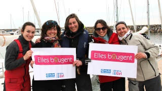 Women's cup : 1ère place pour l'équipage Elles Bougent!
