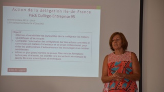 La délégation régionale Elles Bougent en Ile-de-France Claudine Barruet