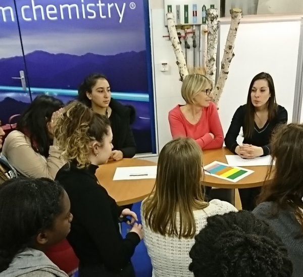 Girls on the Move Week 2018 : visite Solvay Aubervilliers