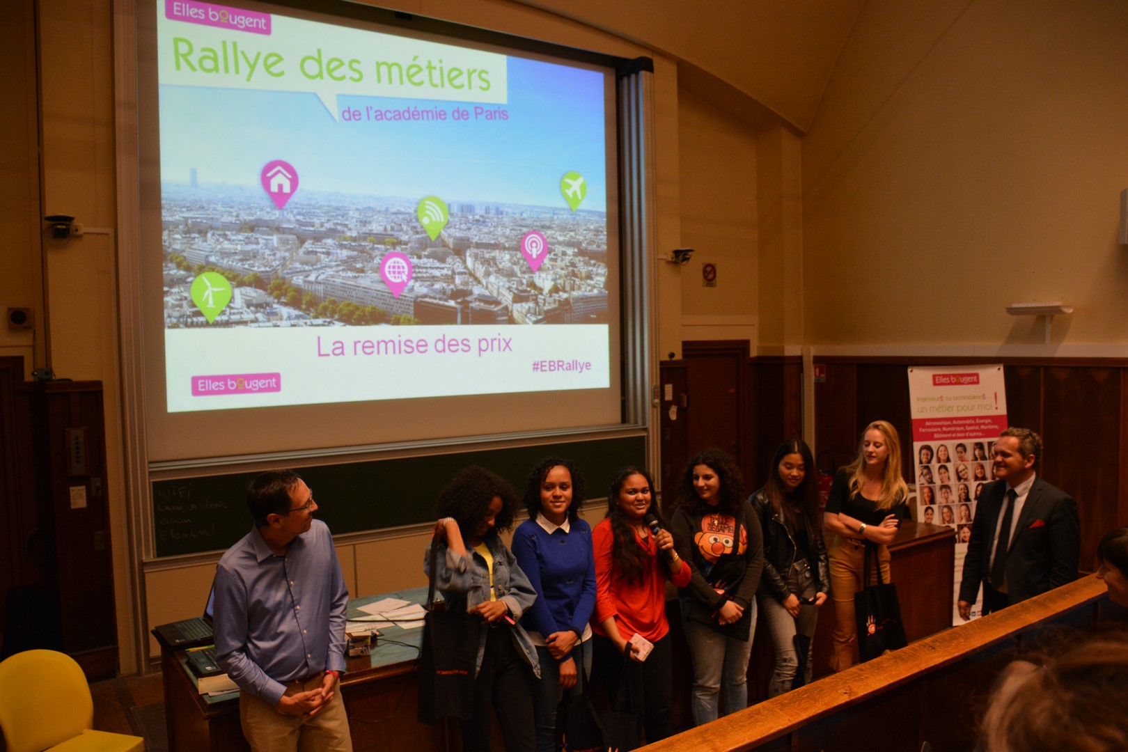 Rallye des métiers 2018 de l'Académie de Paris : Témoignage d'une lycéenne Elles Bougent