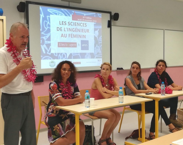 Les Sciences de l'Ingénieur au Féminin 2018 en Polynésie Française, avec Elles Bougent et l'UPSTI