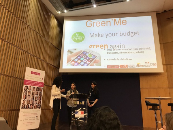 Challenge InnovaTech 2019 Ile-de-France : L'ÉQUIPE ORANGE POUR LE PROJET « GREEN'ME »