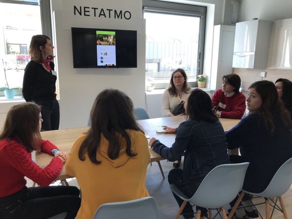 Elles innovent pour le Numérique en Ile-de-France : visite du showroom de Netatmo, la maison intelligente