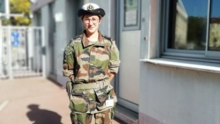 Premier Maître Céline (relais Elles bougent au sein de la Marine nationale) : « La Marine nationale offre des carrières passionnantes et les femmes y sont très attendues ! » 