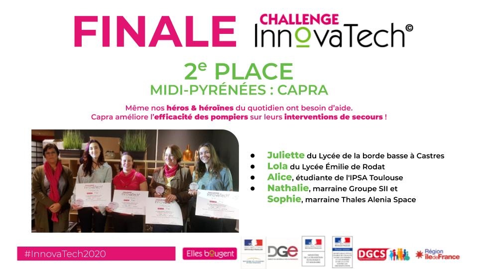 Finale du Challenge InnovaTech 2019 : Bravo à l'équipe Martinique, 2e prix du Jury