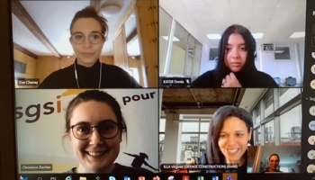 Challenge InnovaTech© Elles Bougent 2021 en Lorraine : Bravo à l'équipe 