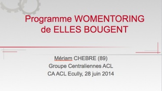 Lancement Womentoring, Centrale Lyon 20 novembre 2014