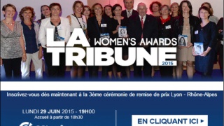 Invitation cérémonie WOMEN'S AWARD La TRIBUNE RHONE-ALPES, 29 juin, CCIR.