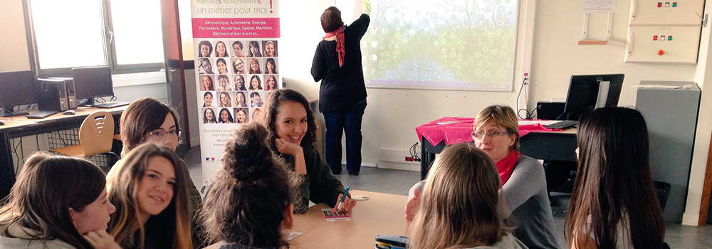 Rencontre Elles Bougent dans un établissement scolaire