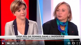 Marie-Sophie Pawlak, Présidente-fondatrice Elles bougent, interviewée sur LCI le 8 mars 2016