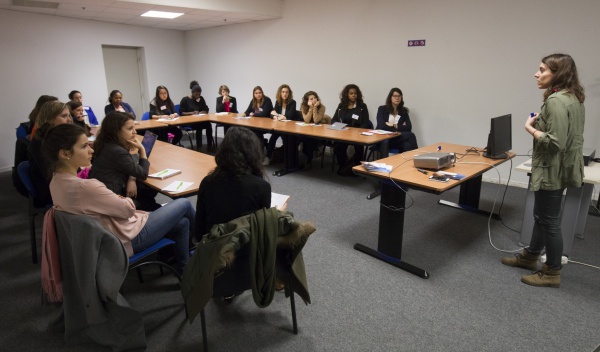 Les ateliers se succèdent au Forum Elles Bougent 2017