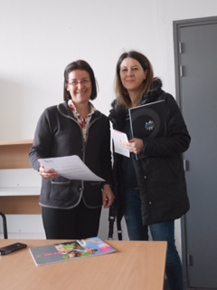Signature convention de partenariat avec Elles Bougent et Forum Organisation pour le 8 mars à Villeurbanne