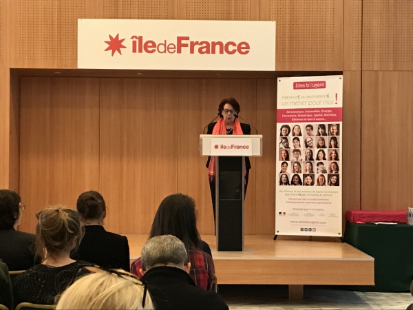 Madame Marie-Pierre Badré, présidente du jury InnovaTech 2017 Ile-de-France et Picardie