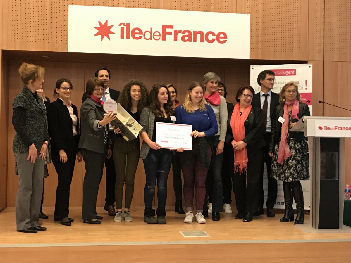 L'équipe Ile-de-France qualifiée pour la finale du challenge InnovaTech 2017
