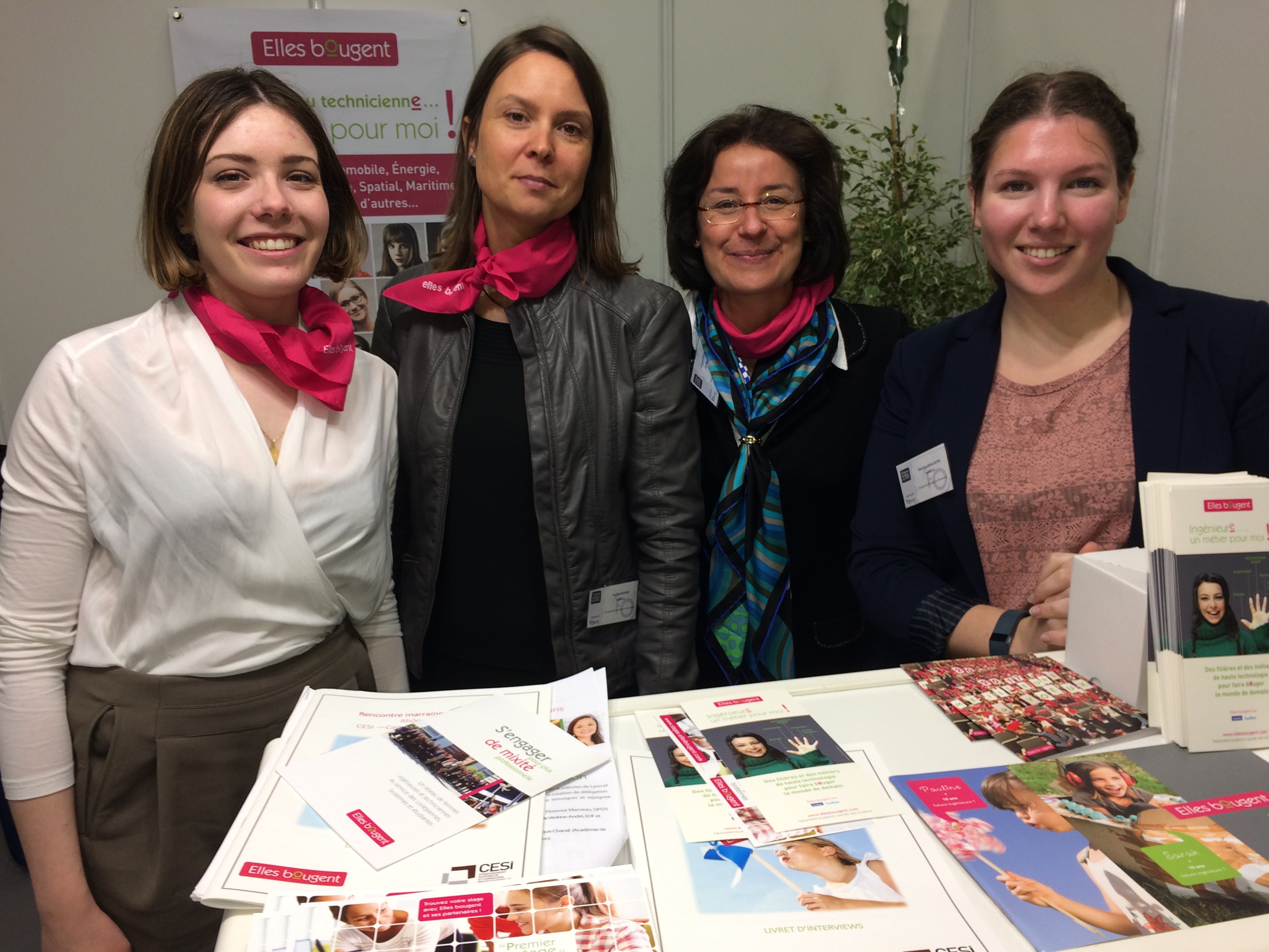 Elles Bougent au Forum Grandes Ecoles Rhône-Alpes le 8 mars 2017