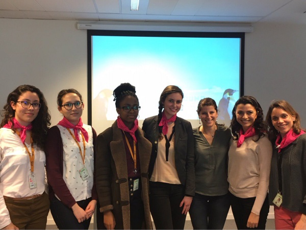 Rencontre avec Déborah Pardo à Gemalto pour le Girls on the Move Day 2017