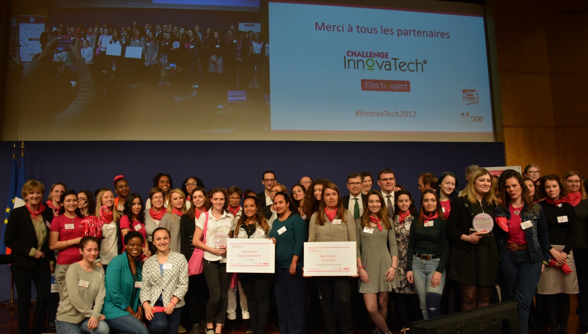 Merci à toutes les participantes et aux partenaires du challenge innovatech 2017