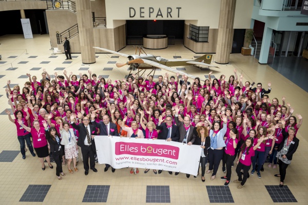 Afaf Sornin, role models au salon du bourget Elles Bougent 2015
