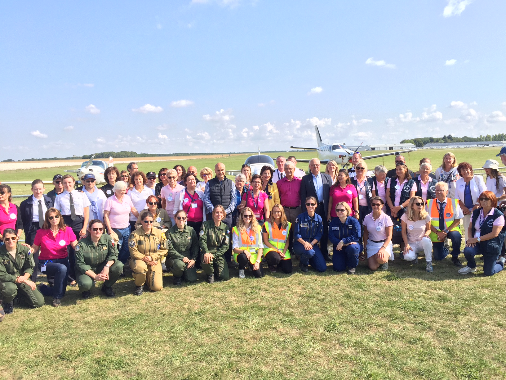 Elles Bougent Centre Val de Loire au rassemblement annuel des Femmes de l'air