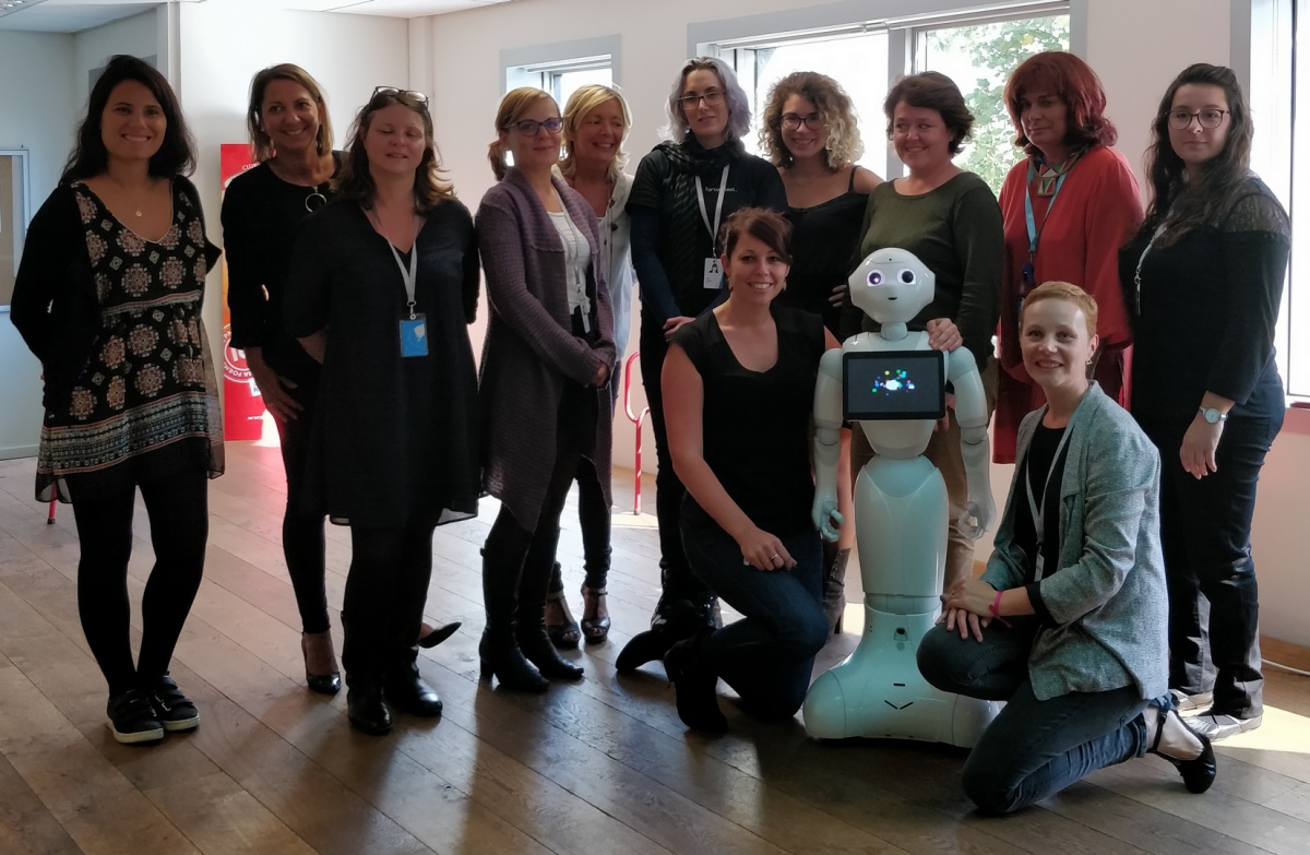 Elles Bougent souhaite la bienvenue à Softbank Robotics !