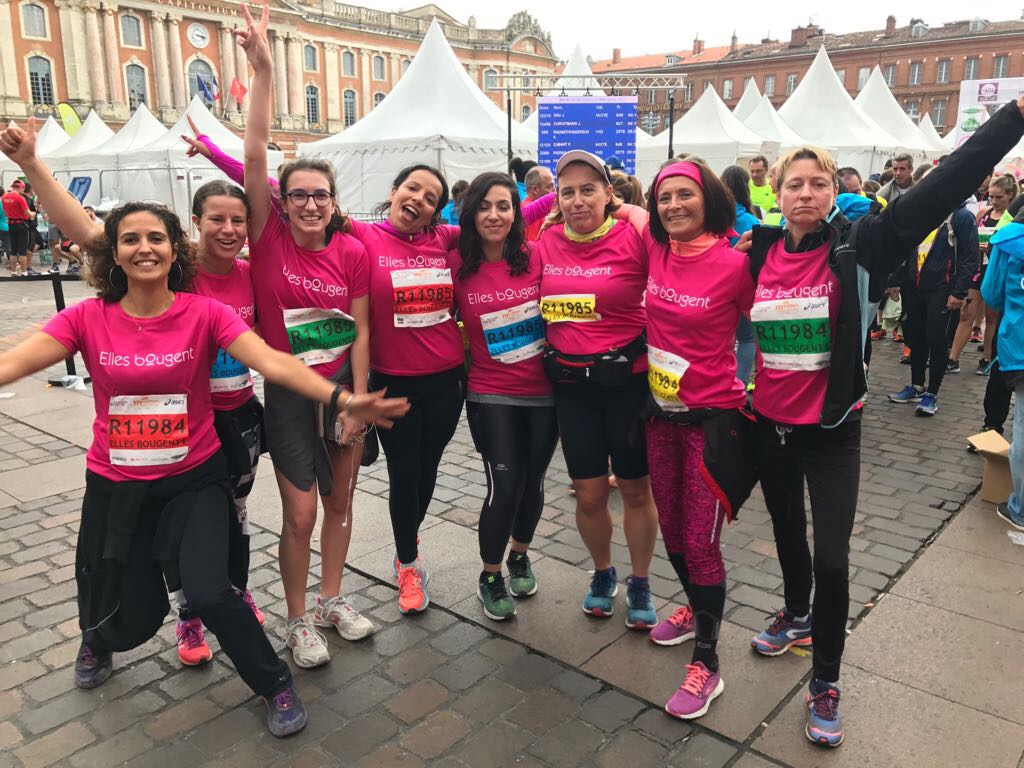 Le marathon de Toulouse avec la Team Elles Bougent Midi-Pyrénées