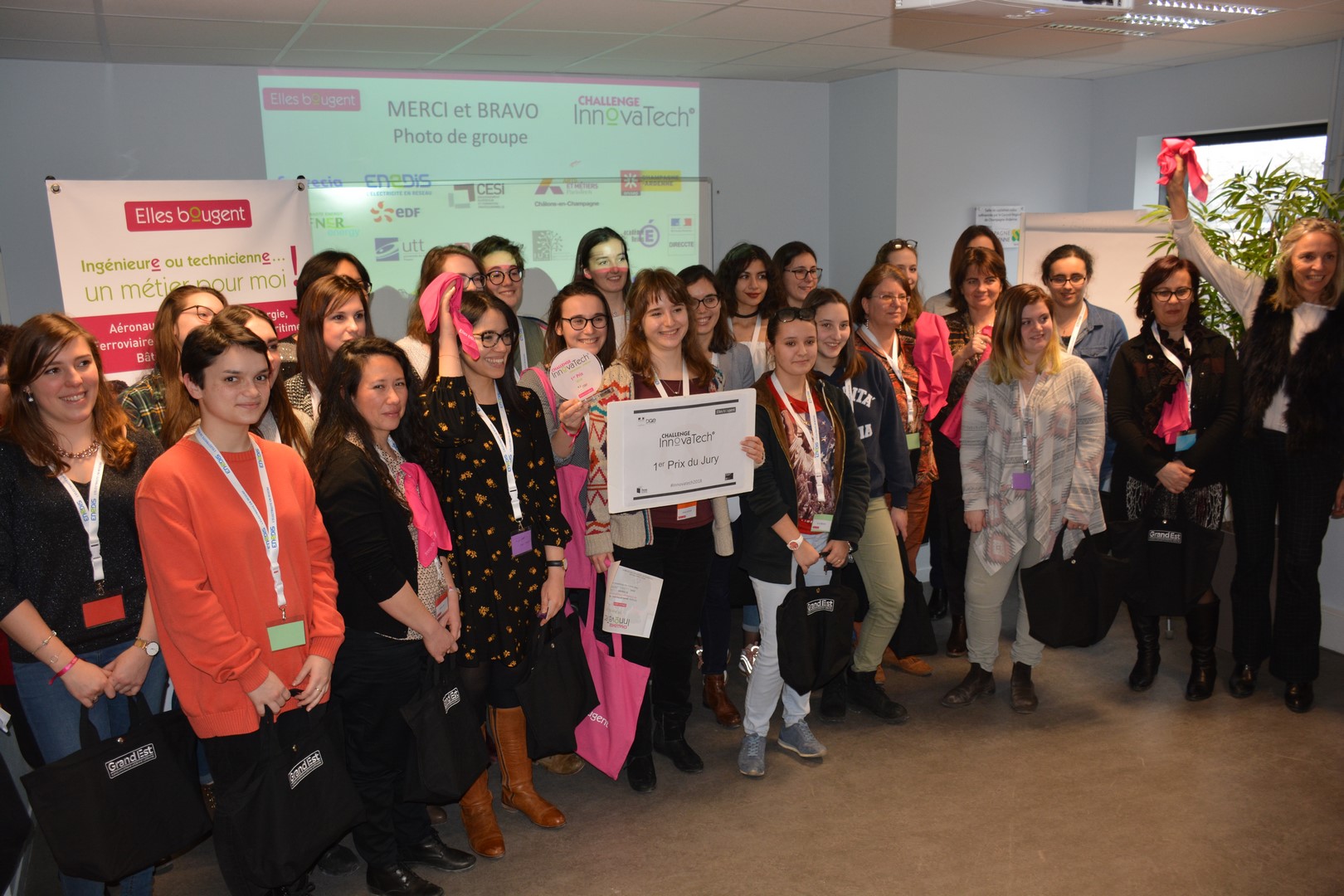 Challenge InnovaTech 2018 Champagne-Ardenne : Bravo à l'équipe