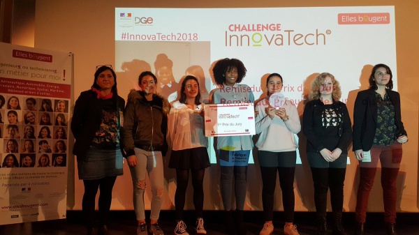 Equipe Picardie qualifiée pour la finale du challenge InnovaTech 2018 le 30 mars à Bercy