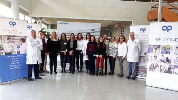 Girls on the Move Week 2018 : visite Plastic Omnium Espagne