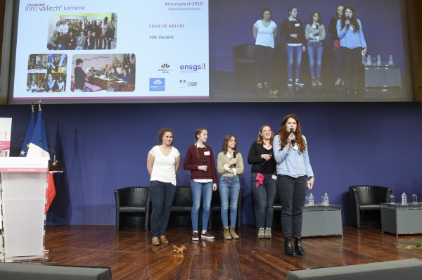 InnovaTech 2018 finale : l'équipe Lorraine