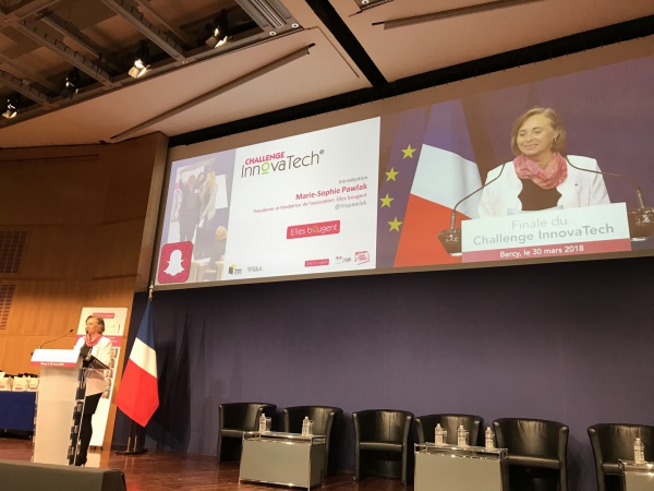Finale du challenge InnovaTech 2018 à Bercy : mot d'introduction de Marie-Sophie Pawlak