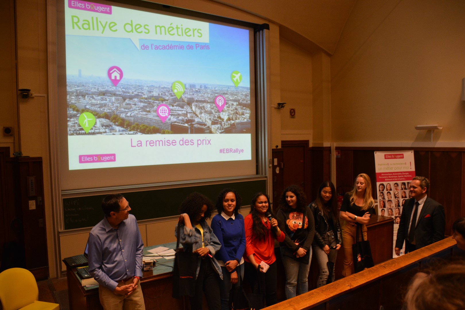 Rallye des métiers 2018 de l'Académie de Paris : Témoignage d'une lycéenne Elles Bougent