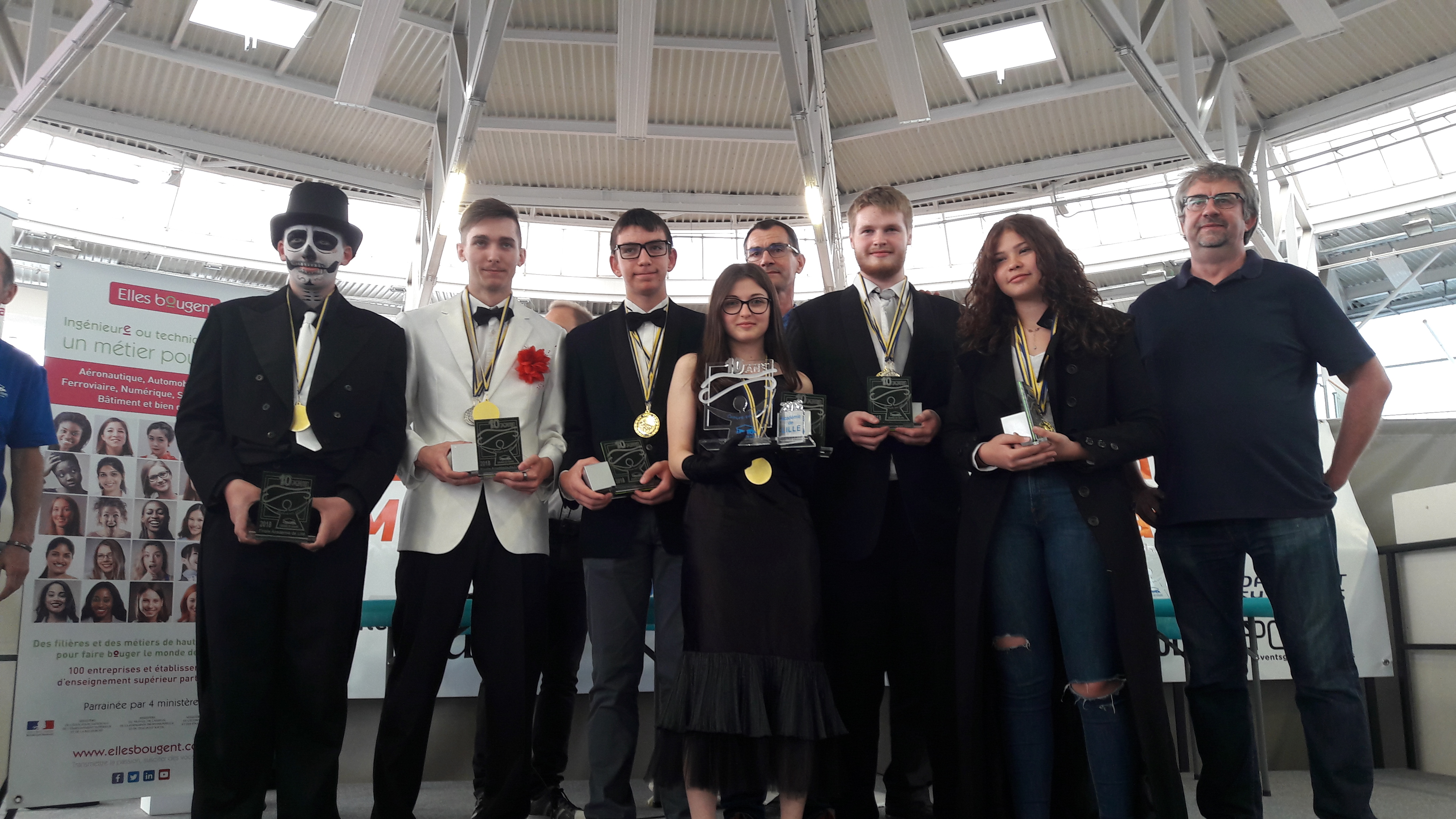 Course en cours en Nord-Pas-de-Calais : Bravo à l'équipe GHOST CAR, lauréate du Prix Elles Bougent