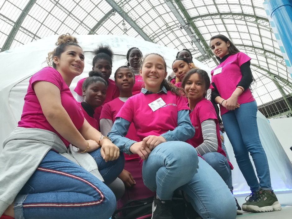 Challenge Photo de l'Usine extraordinaire au Grand Palais avec Elles Bougent