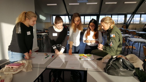 Challenge InnovaTech Centre 2018 avec les membres de l'équipe Coup de Coeur du Public