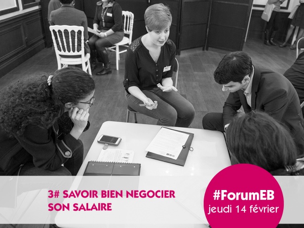 Forum Elles Bougent 2019 - RAISON N°3 : SAVOIR BIEN NÉGOCIER SON SALAIRE