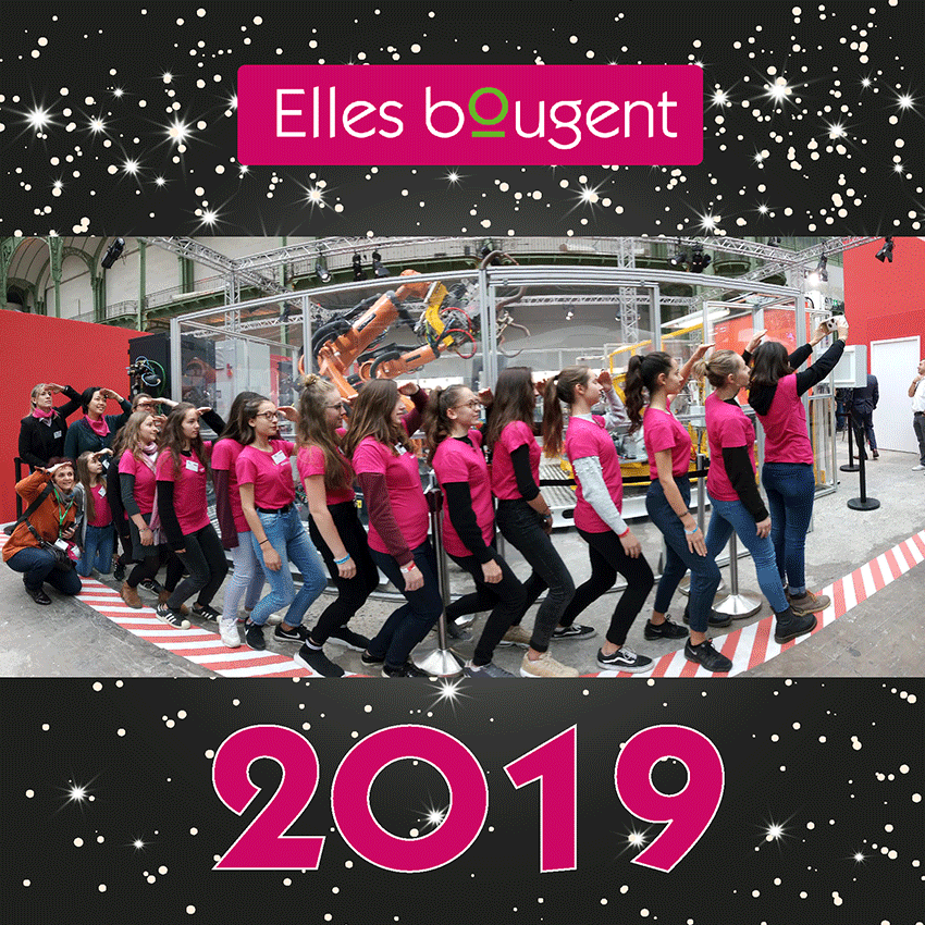 L'association Elles Bougent vous souhaite une bonne année 2019 !