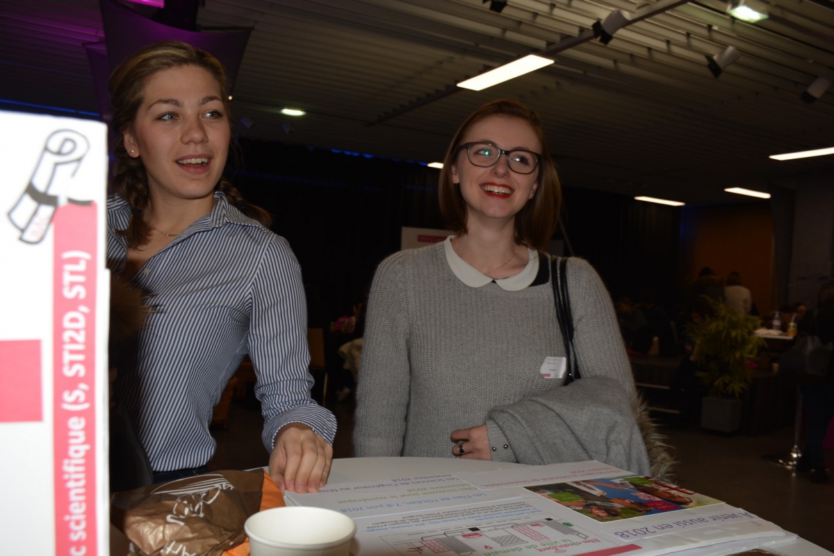 Lucile Kien, marraine Elles Bougent chez Orlade, au Forum Réseaux et Carrières au Féminin 2018