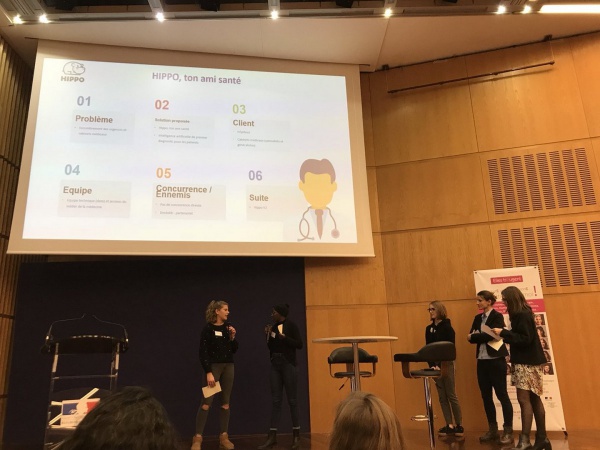 Challenge InnovaTech 2019 Ile-de-France : L'ÉQUIPE ROSE POUR LE PROJET 
