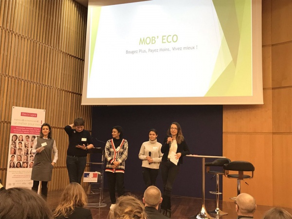 Challenge InnovaTech 2019 Ile-de-France : L'ÉQUIPE ROUGE POUR LE PROJET « MOB'ECO »