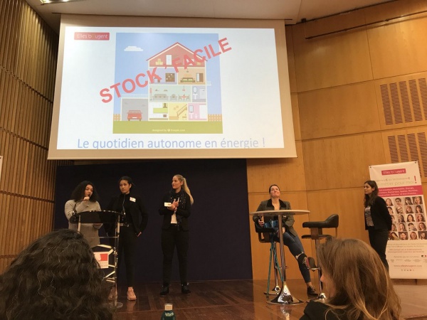 Challenge InnovaTech 2019 Ile-de-France : L'ÉQUIPE GRISE POUR LE PROJET « STOCK'FACILE »