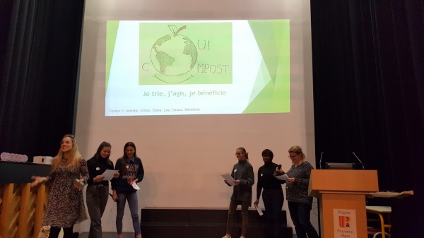 Challenge InnovaTech 2019 de la région PACA : le projet Oui compost