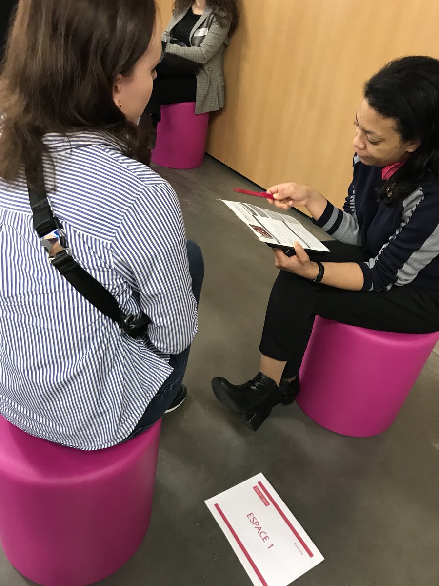 Espace coaching CV au Forum Réseaux et Carrières au Féminin d'Elles Bougent 2019