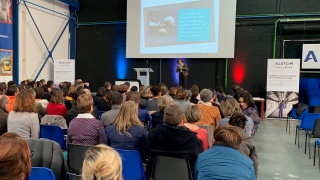 Journée du 8 Mars sur le site d'Alstom - Conférence de Sandrine Meyfret 