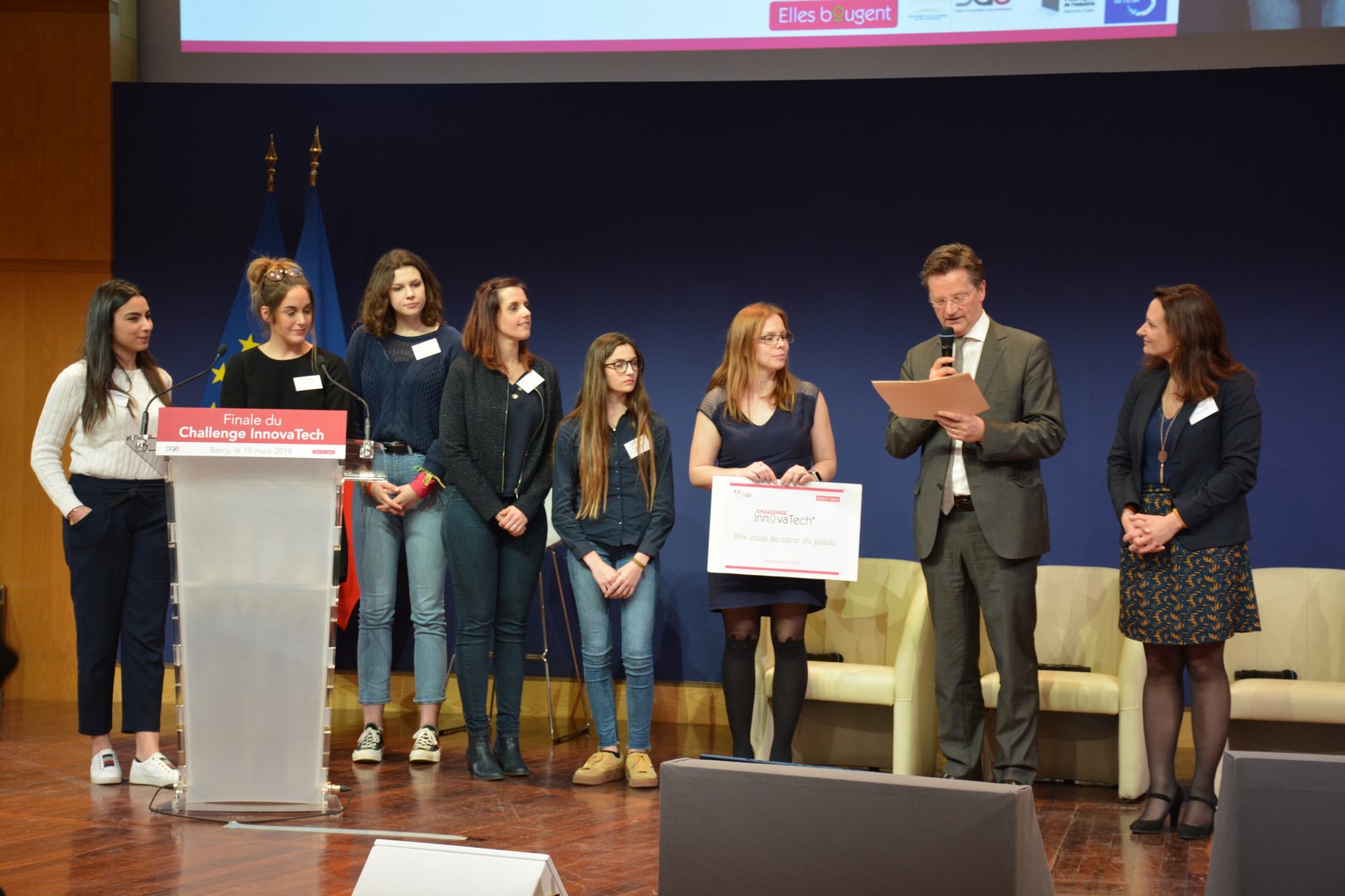 Finale du Challenge InnovaTech 2019 : BRAVO À L'ÉQUIPE NORMANDIE, PRIX COUP DE CŒUR DU PUBLIC !