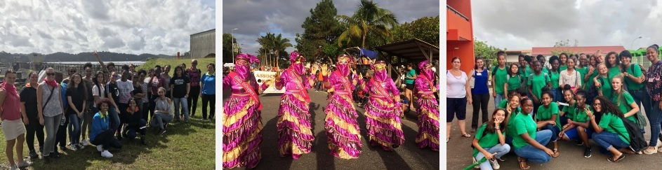 Elles Bougent à la Direction Générale des Outre-Mer avec la présentation des actions de la Guyane