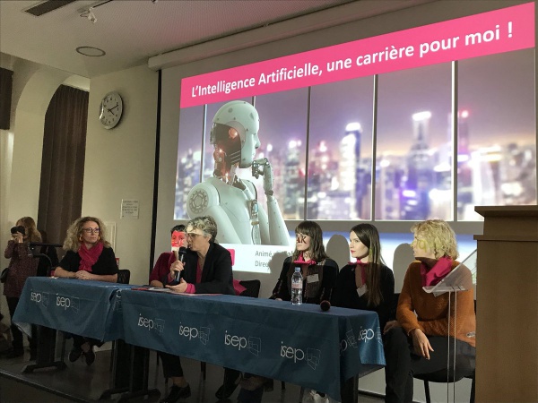 Table ronde : l'intelligence artificielle, une carrière pour moi ? Elles innovent pour le numérique en Ile-de-France