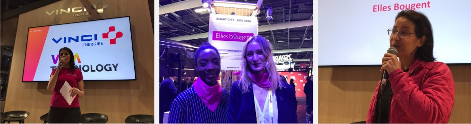 Pitchs d'étudiantes de l'ISEP au Salon Viva Technology 2019 avec Elles Bougent, samedi 18 mai