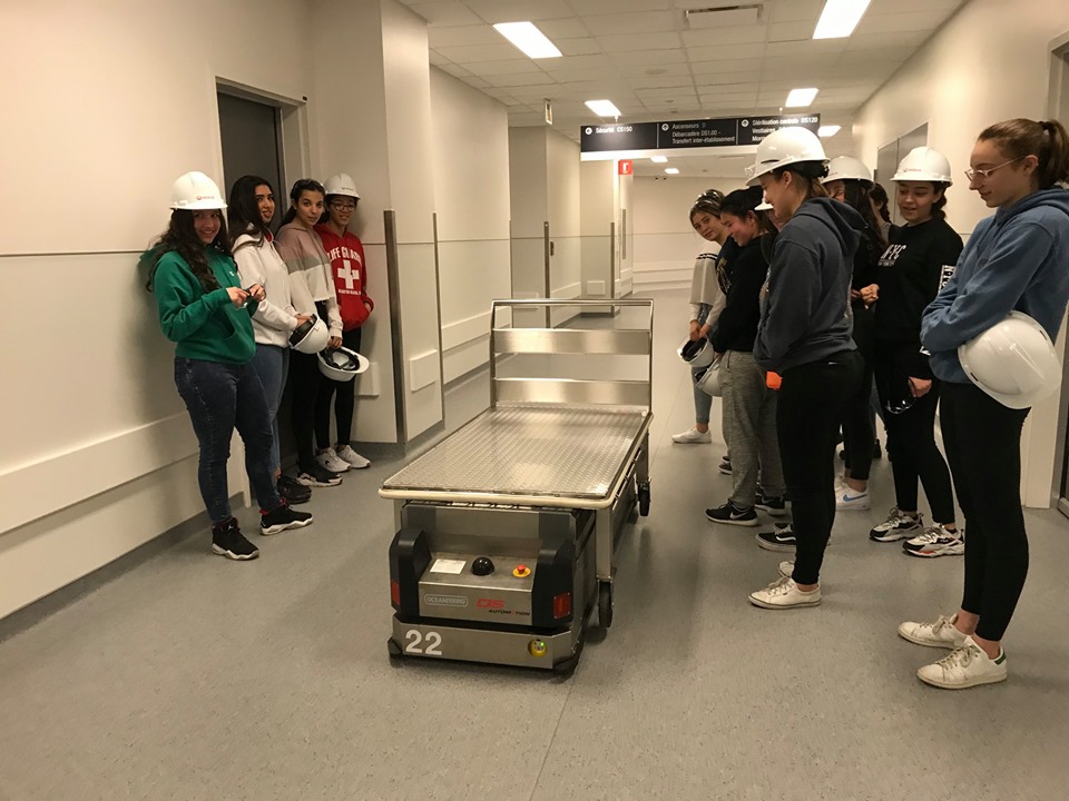 Visite du Centre Hospitalier de l'Université de Montréal