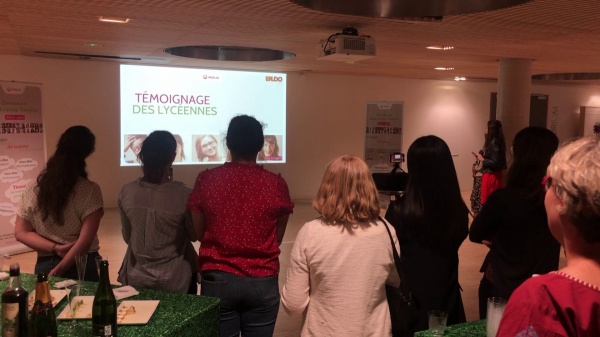 Le « Temps des marraines », l'afterwork des marraines Veolia