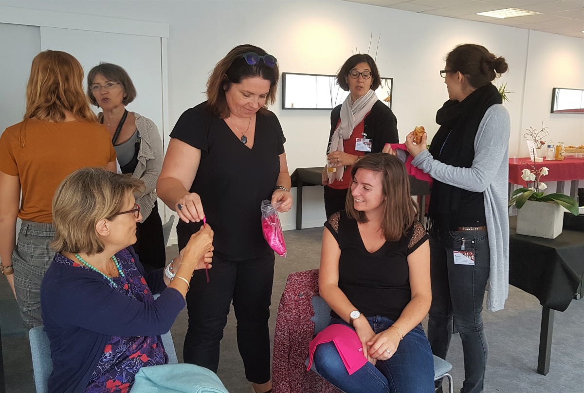 Workshop avec les marraines Thales et la délégation régionale Elles Bougent Midi-Pyrénées